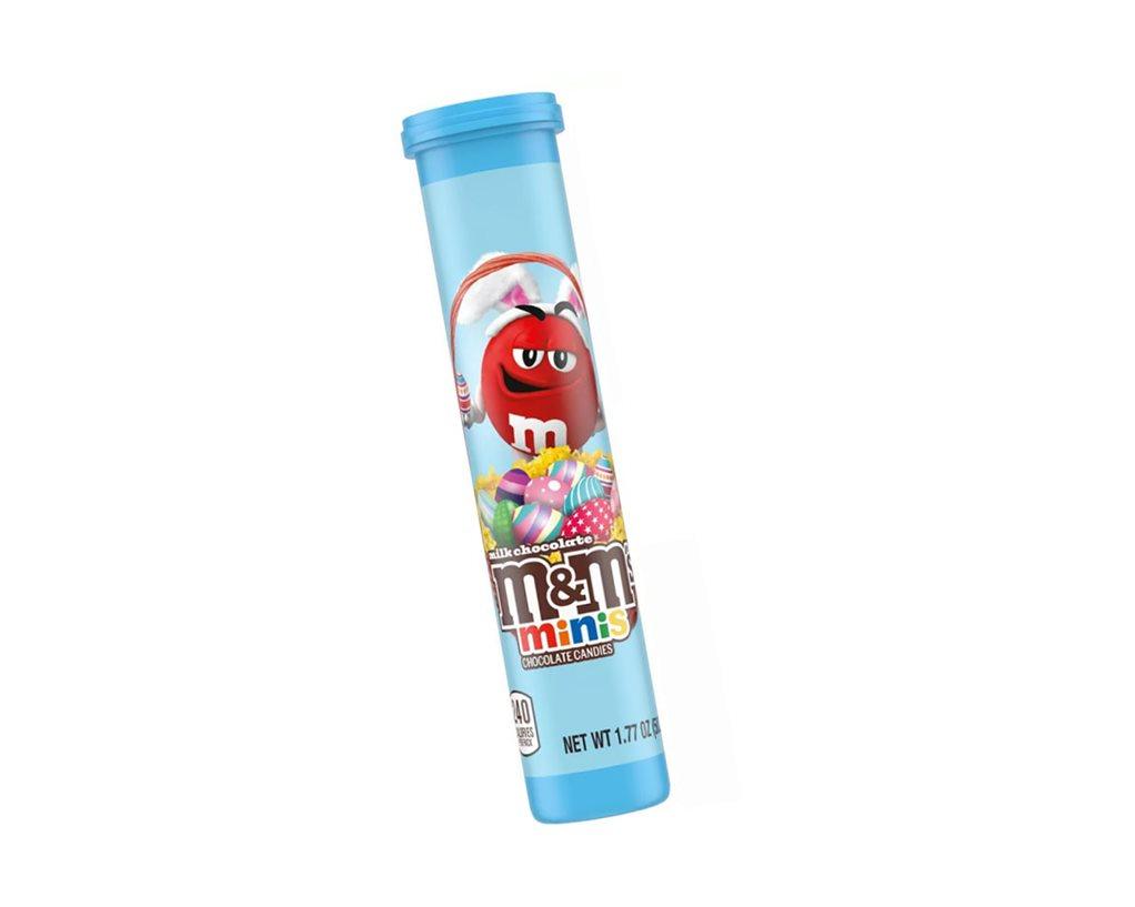 Easter M&M's Milk Chocolate Minis Mega Candy Tube - CandyFavorites