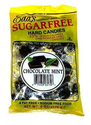Edas Sugar Free - Chocolate Mint Drops - CandyFavorites