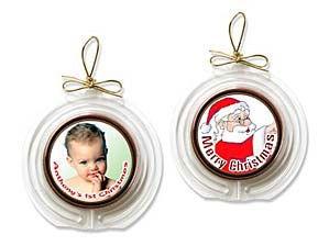 Edible Chocolate Holiday Ornaments - Custom - CandyFavorites