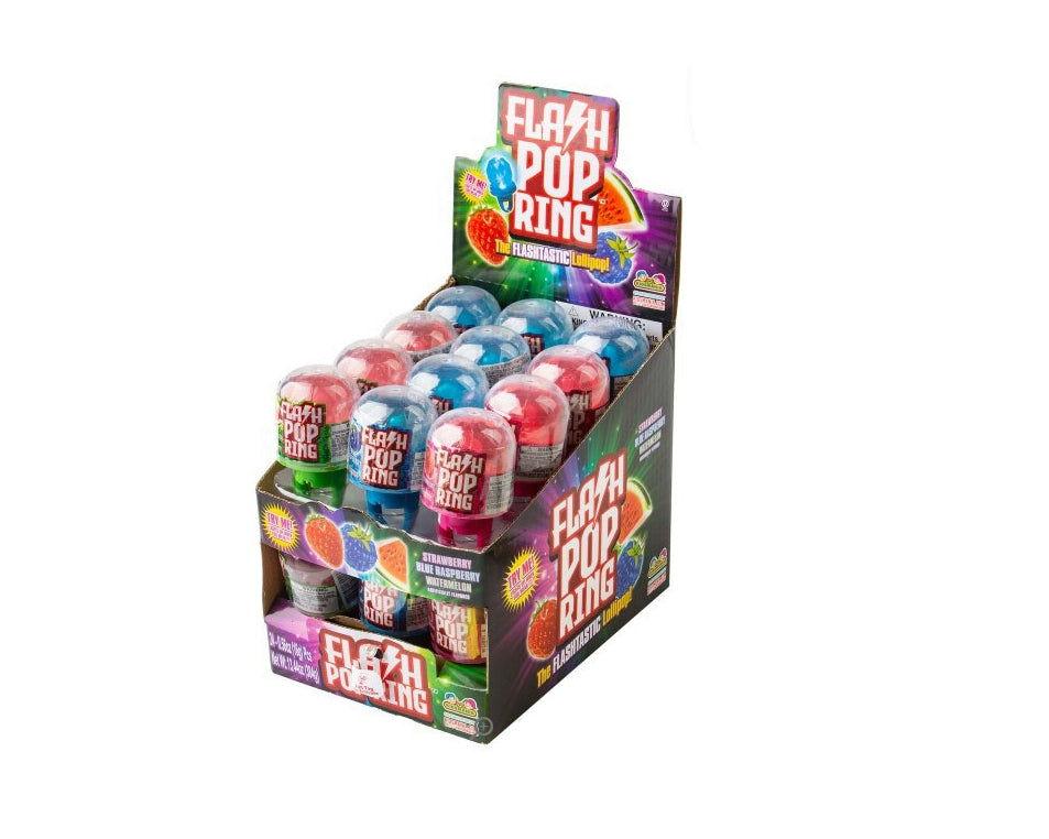 Flash Pop Lollipop Rings - 24 / Box โ Candy Favorites