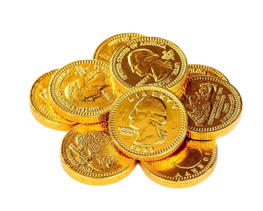 Fort Knox Milk Chocolate Gold Coin Bags - CandyFavorites