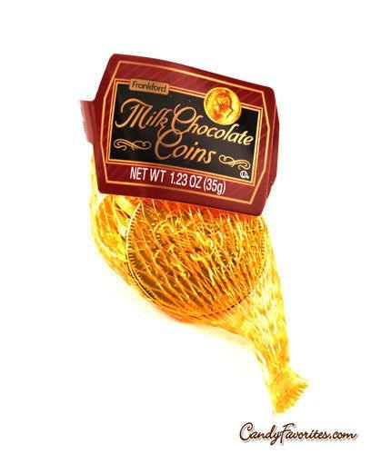 Frankford Milk Chocolate Gold Coin Bags - CandyFavorites