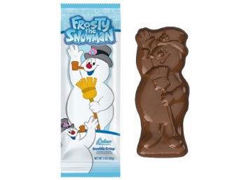 Frosty the Snowman Double Krisp Chocolate Bars - CandyFavorites