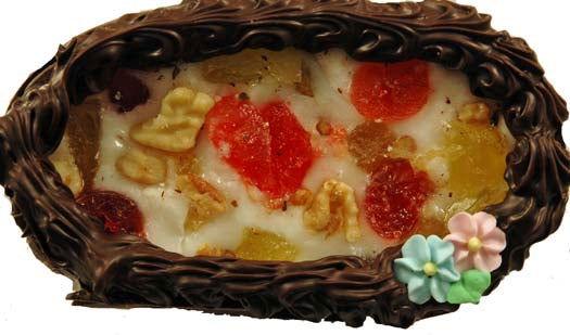Fruit and Nut Dark Chocolate Egg - CandyFavorites