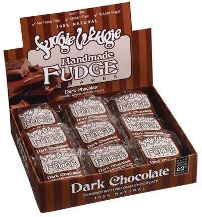 Fudgie Wudgie - Dark Chocolate Fudge Squares - CandyFavorites