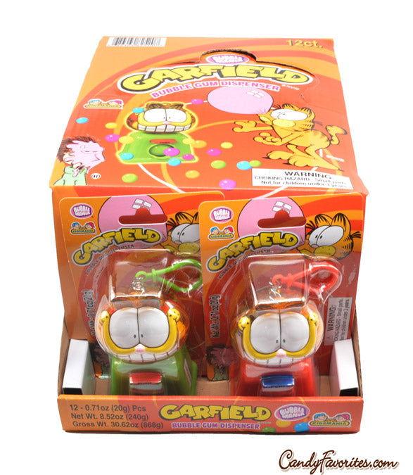 Kidsmania Garfield Bubble Gum Dispensers - 12 / Box – Candy Favorites