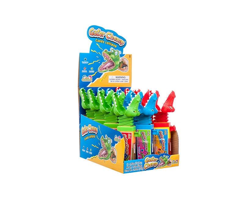 Gator Chomp Candy Lollipops - CandyFavorites