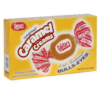Goetzes Caramel Creams 3 Ounce Theater Size Box - CandyFavorites