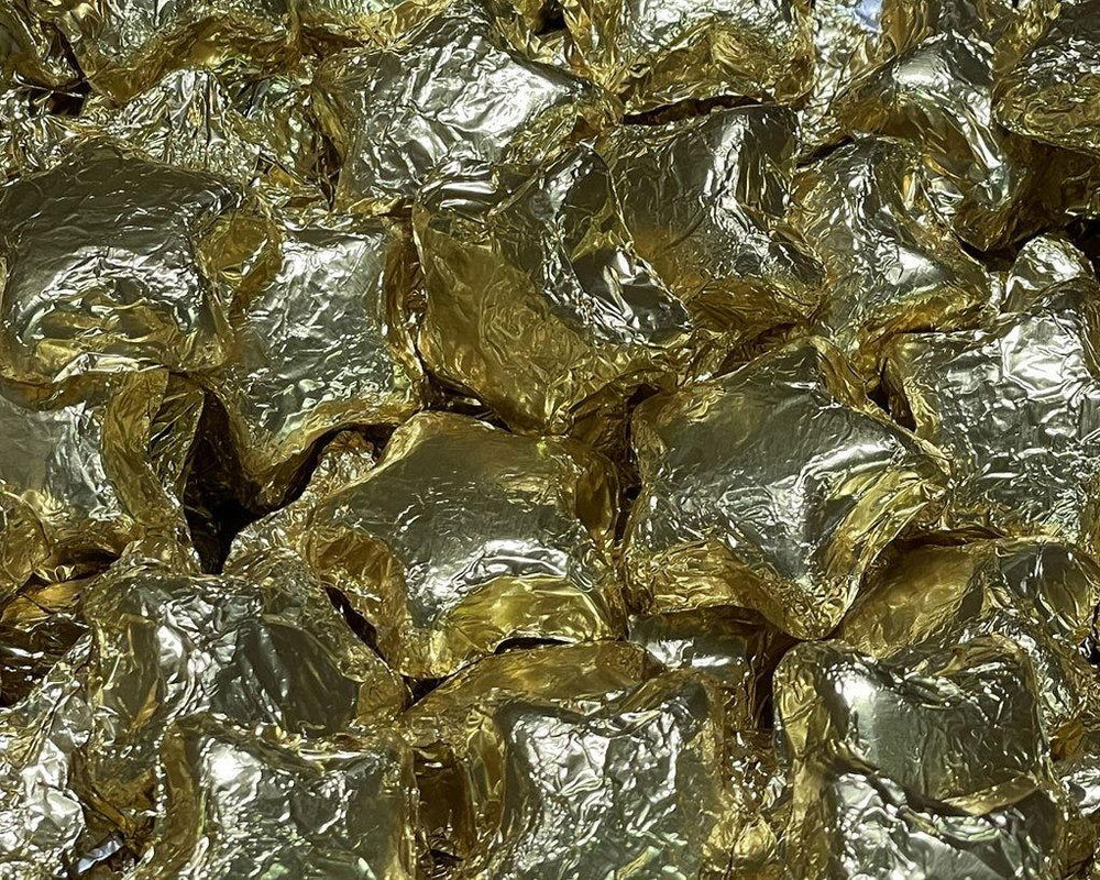 Gold Chocolate Stars - CandyFavorites