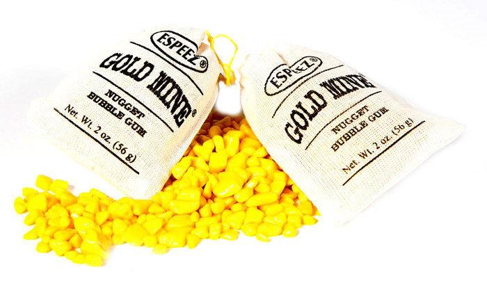 Gold Mine Nugget Bubble Gum - CandyFavorites