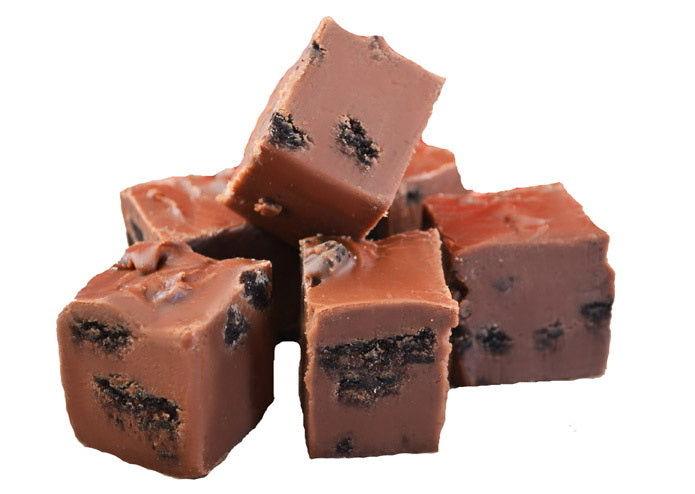 Gourmet Chocolate Mint Oreo 1 lb. Fudge Gift Box - CandyFavorites