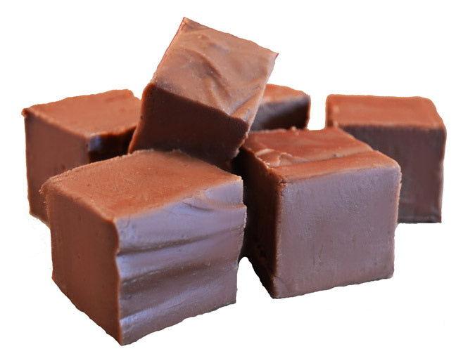 Gourmet Plain Chocolate Fudge 1 lb - CandyFavorites