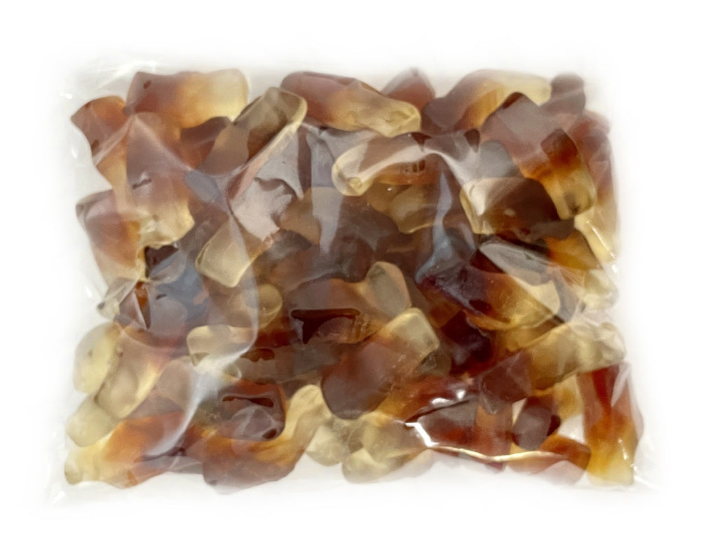 Gummi Cola Bottles Flat Bags