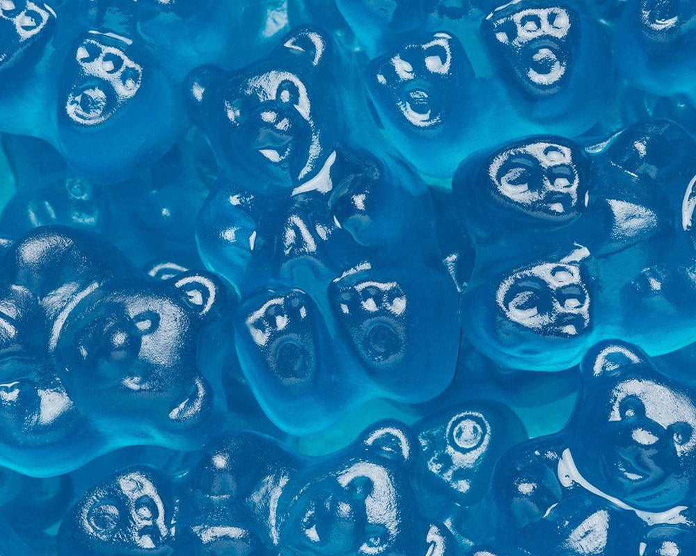 Blue Raspberry Gummi Bears - 5 lb. – Candy Favorites