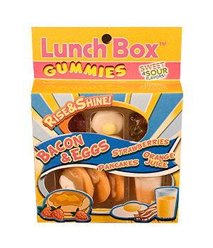 Gummi Lunch Box Bacon & Eggs - CandyFavorites