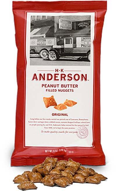 HK Anderson Peanut Butter Filled Nuggets - CandyFavorites