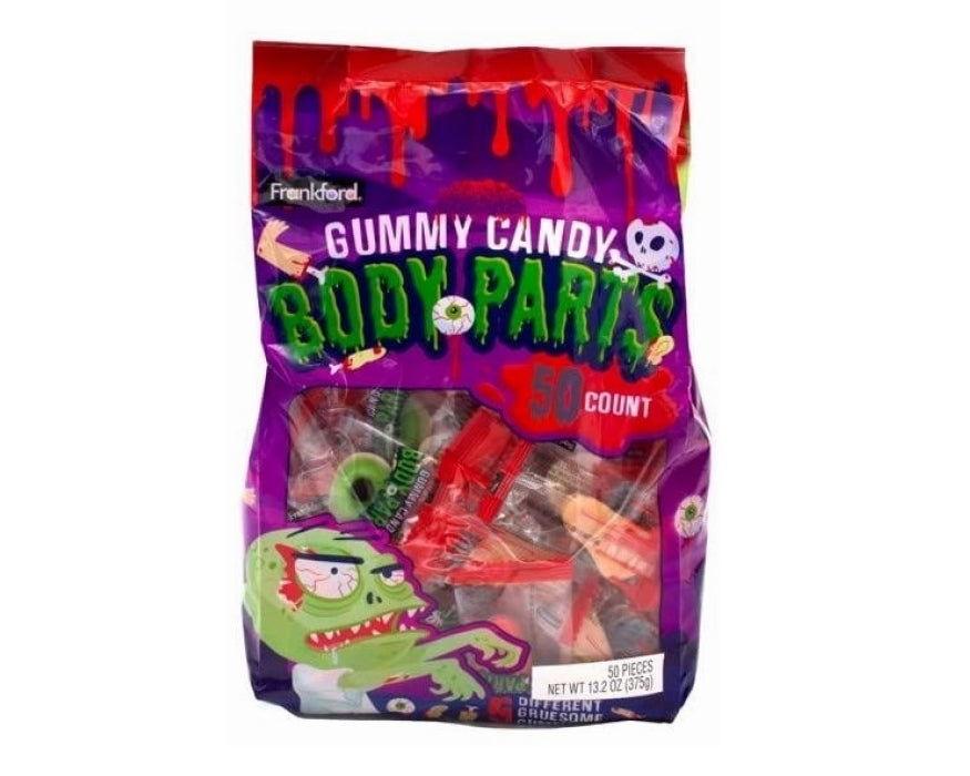 Halloween Gummi Body Parts 50 ct. Bag - CandyFavorites