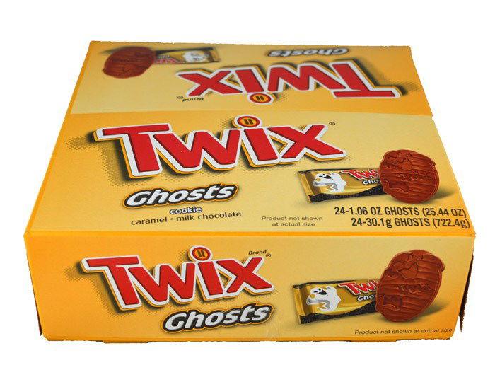 Halloween Twix Caramel Ghost Bar - CandyFavorites