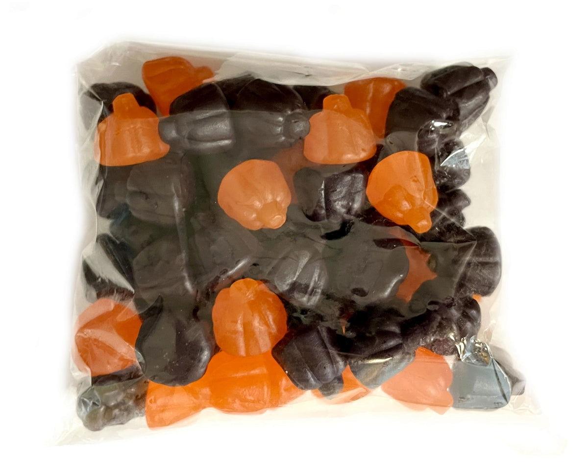 Hand-Packed Juju Pumpkin Flat Bags - 8 / Box