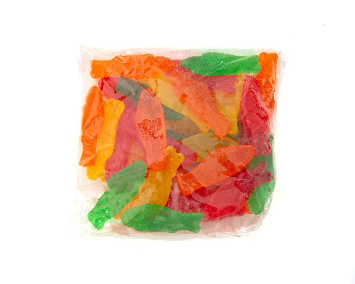 Hand Packed Assorted Swedish Fish 8 oz. Bags - 6 / Box - CandyFavorites