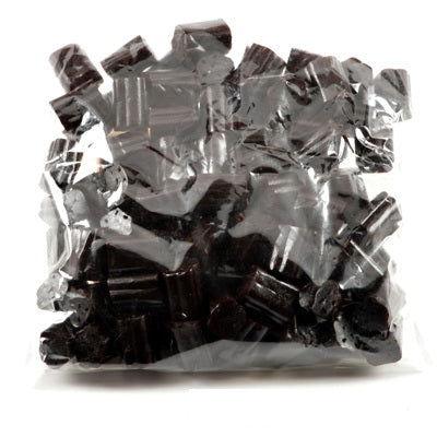 Hand Packed Black Licorice Bites 8 Ounce Bags - CandyFavorites