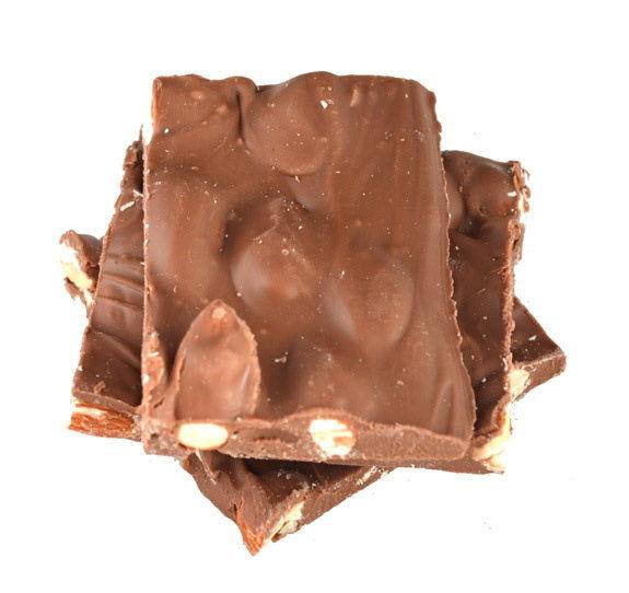 Handmade Chocolate Almond Bark 1 lb. Gift Box - CandyFavorites