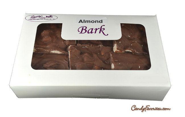 Handmade Chocolate Almond Bark 1 lb. Gift Box - CandyFavorites