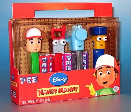 Handy Manny Pez Dispensers Play Set - CandyFavorites