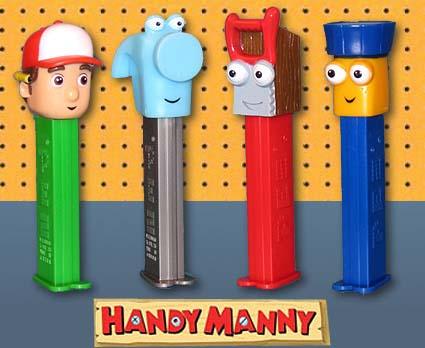 Handy Manny Pez Dispensers Play Set - CandyFavorites