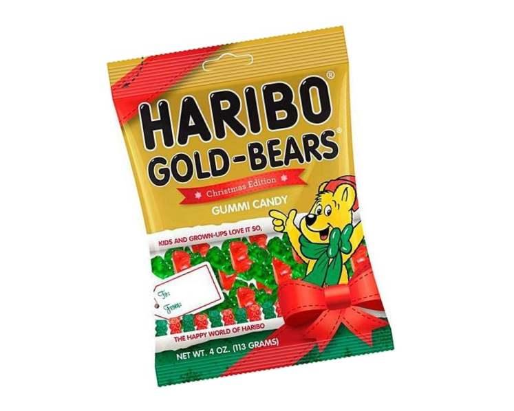 Haribo Christmas Edition Gold Gummi Bears - CandyFavorites