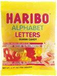Haribo Gummi Alphabet Letters - CandyFavorites