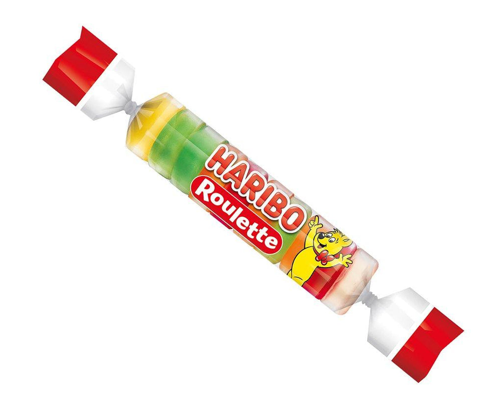 Haribo Mega Roulette Gummi Candy Rolls - 24 / Box – Candy Favorites