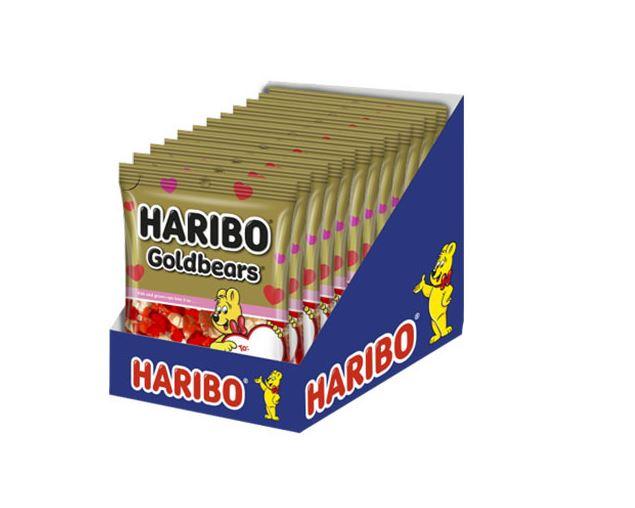 Haribo Valentines Gummi Gold Bears Bags - CandyFavorites