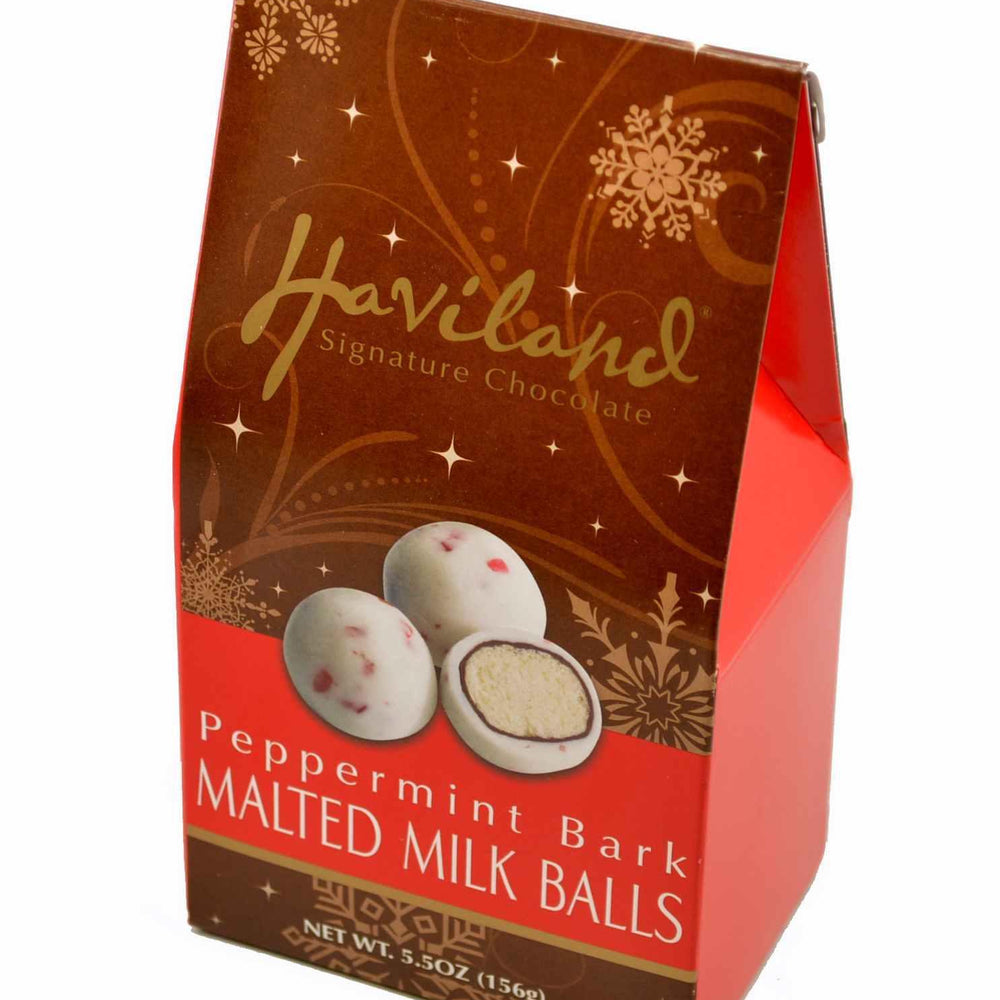 
                      
                        Haviland Peppermint Bark Malted Balls Gift Box - CandyFavorites
                      
                    