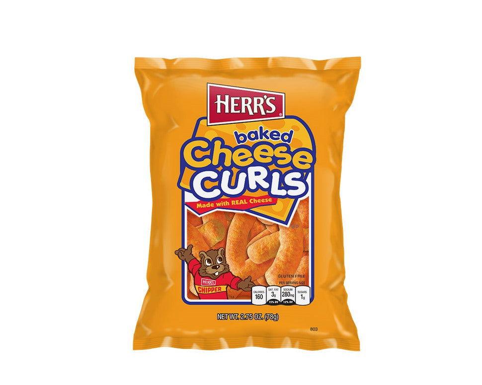 Herr’s Baked Cheese Curls Bag - CandyFavorites