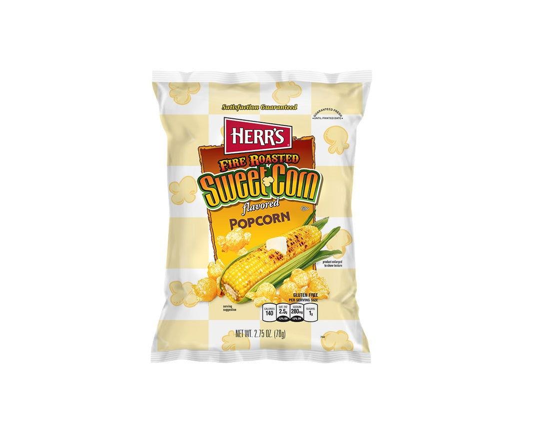 Herr’s Fire Roasted Sweet Corn Popcorn Bags - CandyFavorites