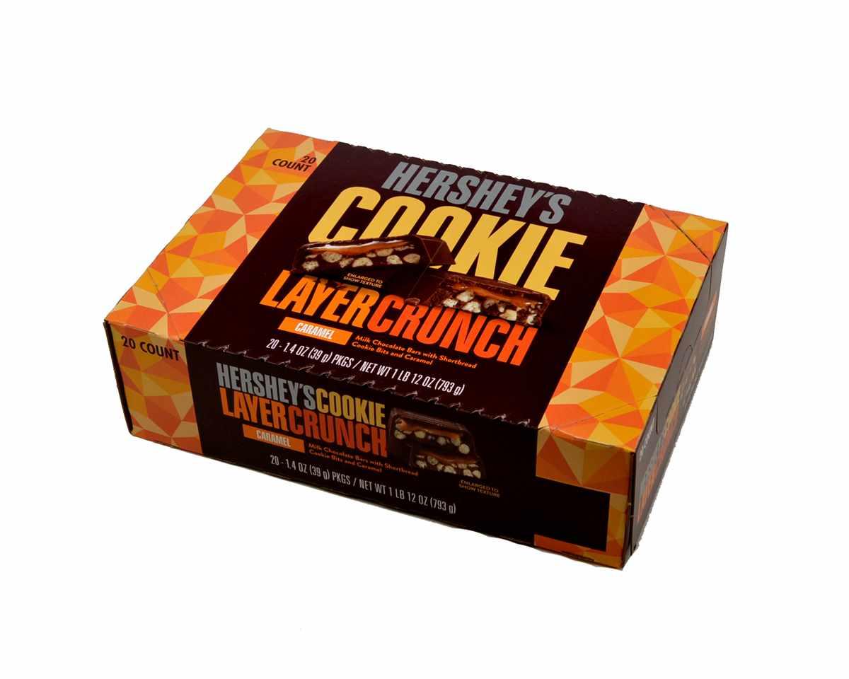 Hershey's Caramel Cookie Layer Crunch Candy Bars - CandyFavorites