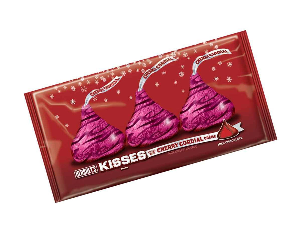 Hershey's Cherry Cordial Creme Kisses 10 oz. Bag - CandyFavorites