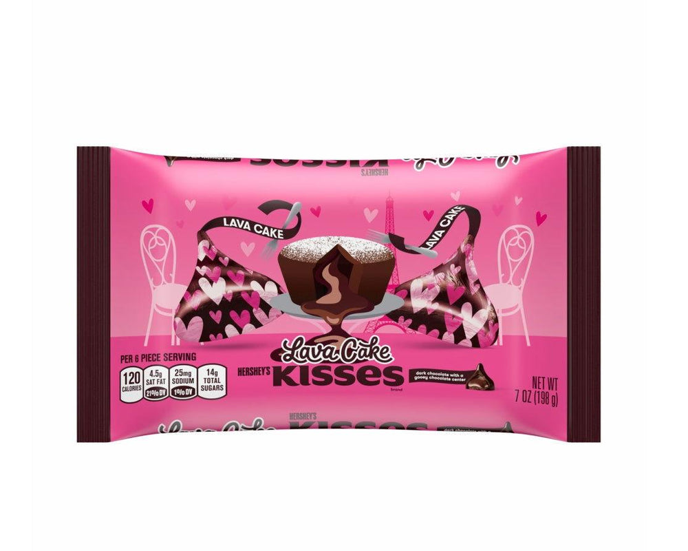 Hershey's Dark Chocolate Lava Cake Kisses - CandyFavorites