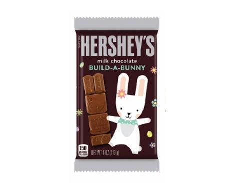 Hershey's Easter Milk Chocolate Build A Bunny Chocolate Bar - CandyFavorites