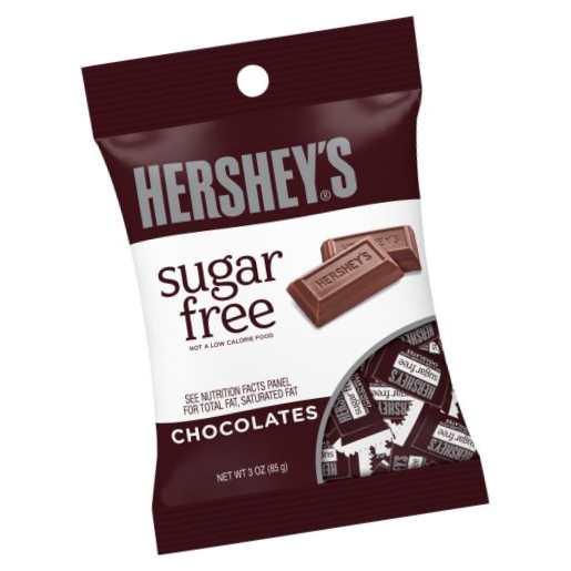 Hershey's Milk Chocolate Bars Sugarfree Bags - CandyFavorites