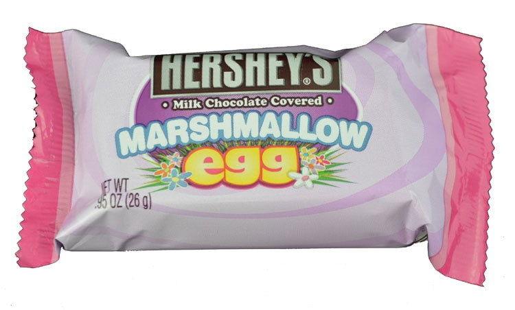 Hershey's Milk Chocolate Covered Marshmallow Easter Eggs - CandyFavorites
