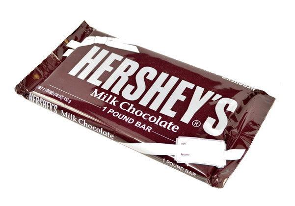Hershey's Milk Chocolate One Pound Bar - CandyFavorites