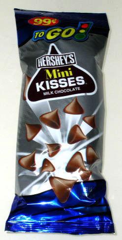 Hershey's Mini Kisses To Go Bites - 12 / Box - CandyFavorites