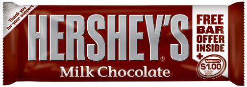 Hershey's Plain - Fundraising Candy Bar - CandyFavorites
