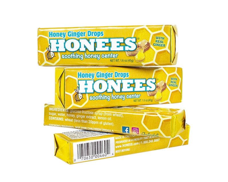 Honees Honey Ginger Drops - CandyFavorites