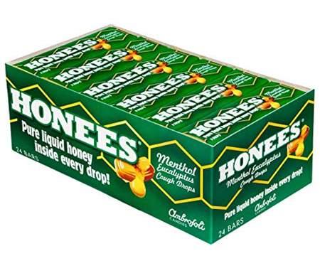 Honees Menthol Eucalyptus Cough Drops - CandyFavorites