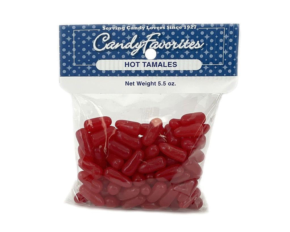 Hot Tamales Chewy Cinnamon Candy 5.5 oz. Bags - CandyFavorites