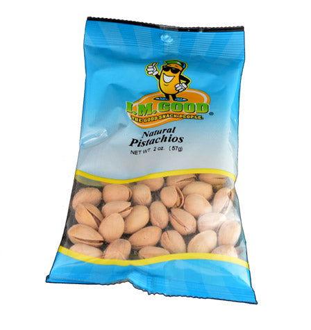 I.M. Good Natural Pistachios Peg Bag - CandyFavorites