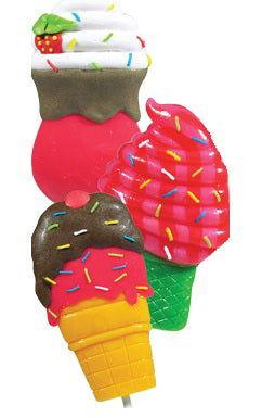 Ice Cream Sundae Lollipop Bouquet - CandyFavorites